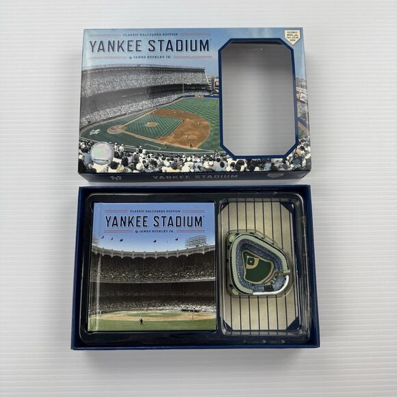 Classic Ballparks Edition NY Yankee Stadium Model & Book Set by James Buckley Jr - Picture 2 of 15